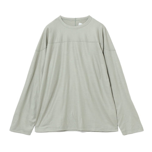 Teddy Wool Jersey Long Sleeve Tee