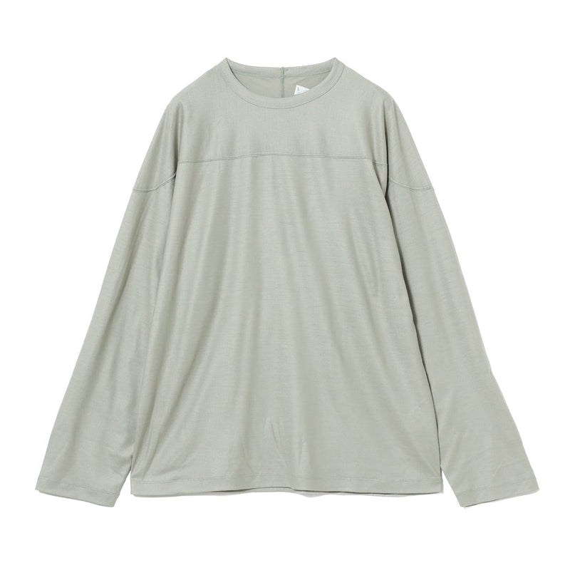 Teddy Wool Jersey Long Sleeve Tee