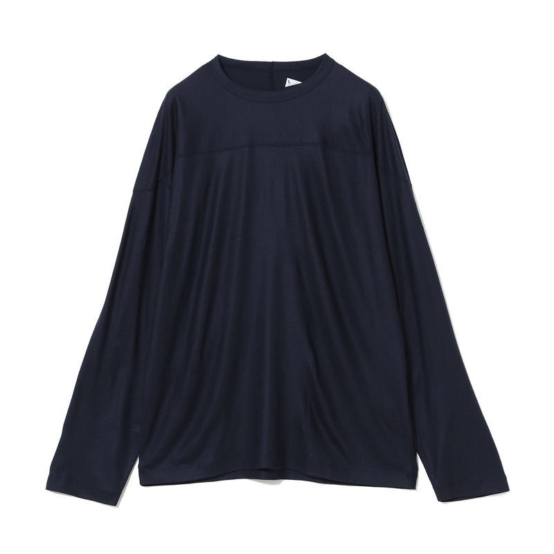 Teddy Wool Jersey Long Sleeve Tee