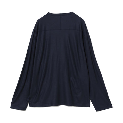 Teddy Wool Jersey Long Sleeve Tee