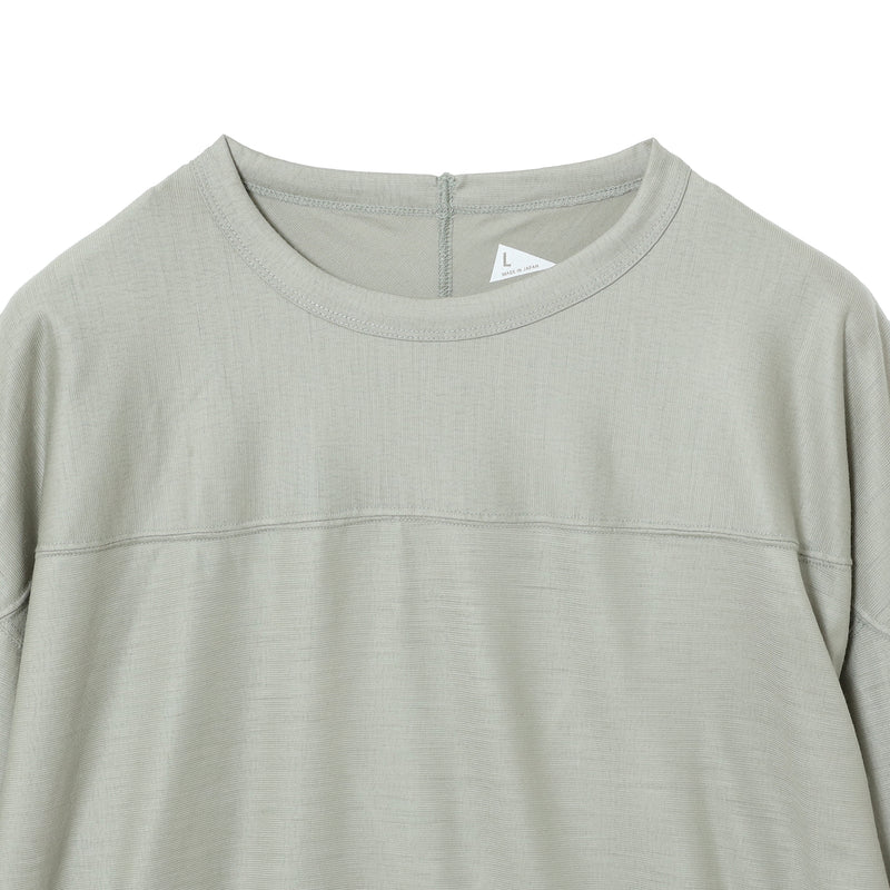 Teddy Wool Jersey Long Sleeve Tee