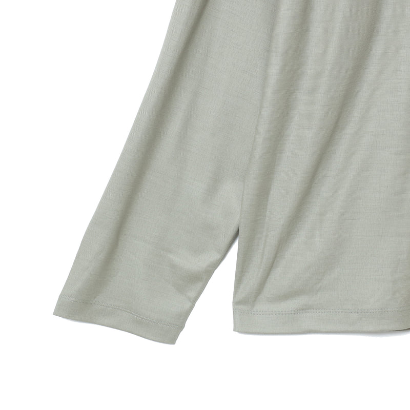 Teddy Wool Jersey Long Sleeve Tee
