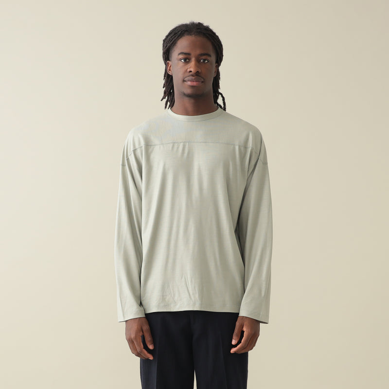 Teddy Wool Jersey Long Sleeve Tee