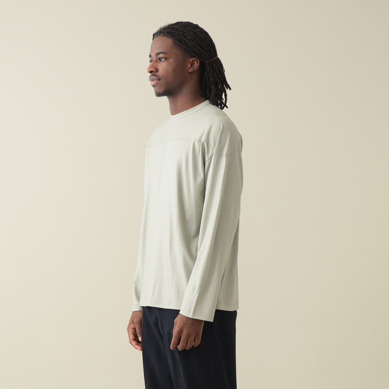 Teddy Wool Jersey Long Sleeve Tee