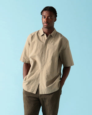  Teo Fly Front Short Sleeve Shirt 