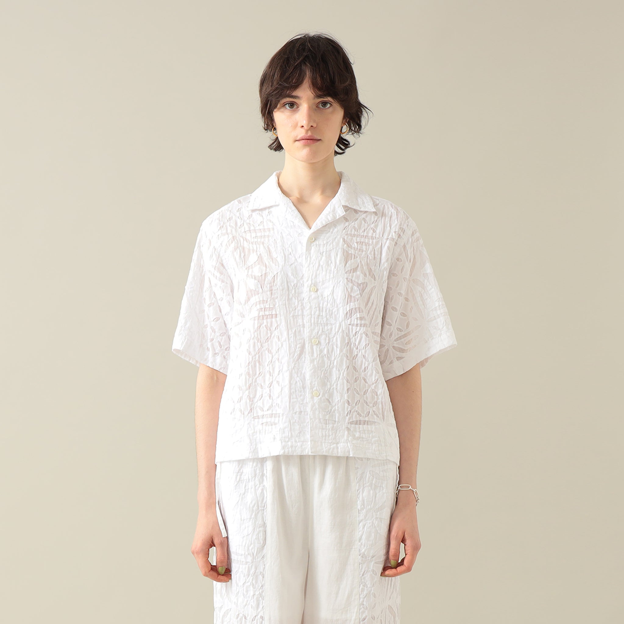 Toni Handstitched Short Sleeve Shirt