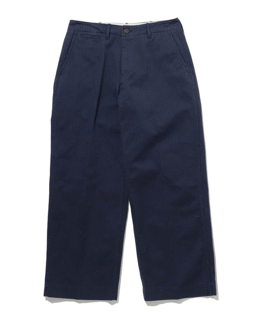Military Herringbone Trousers