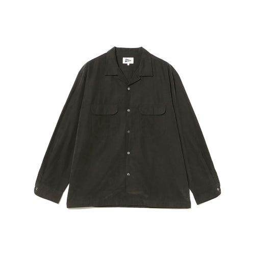 Vincent Long Sleeve Cupro Cotton Shirt