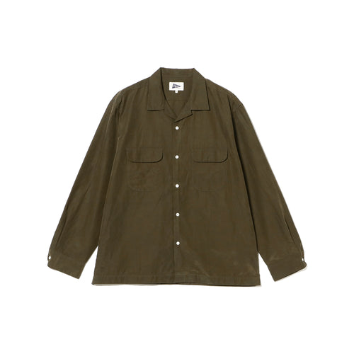 Vincent Long Sleeve Cupro Cotton Shirt