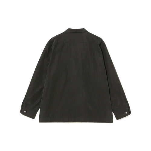 Vincent Long Sleeve Cupro Cotton Shirt