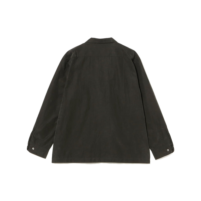 Vincent Long Sleeve Cupro Cotton Shirt