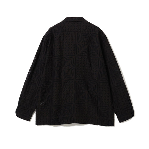 Vincent Long Sleeve Reverse Appliqué Shirt