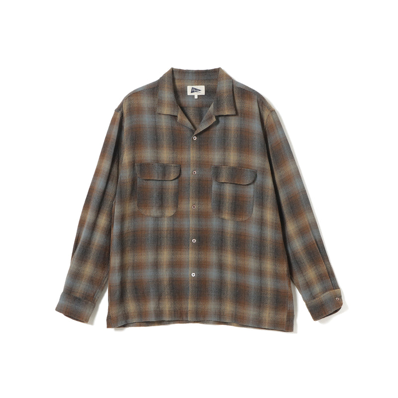 Vincent Wool Ombre Shirt