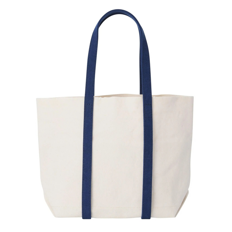 Washed Canvas 2-Tone Tote