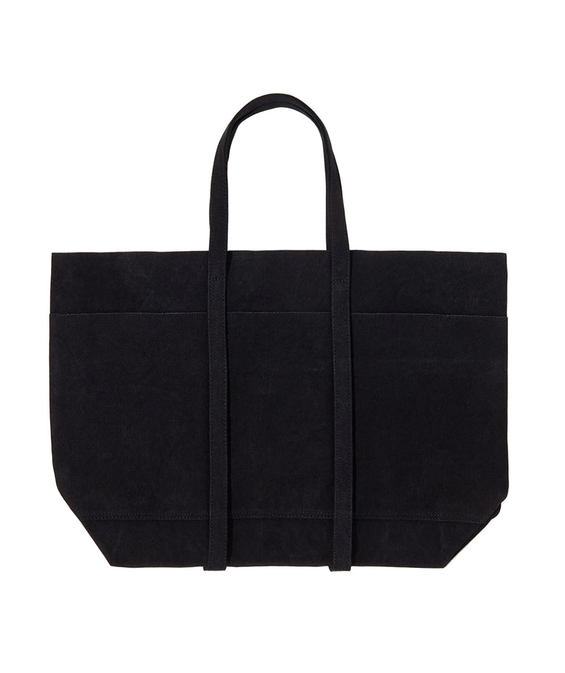 Washed Canvas 6 Pockets Tote Large