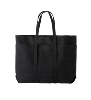  Washed Canvas 6 Pockets Tote Medium 