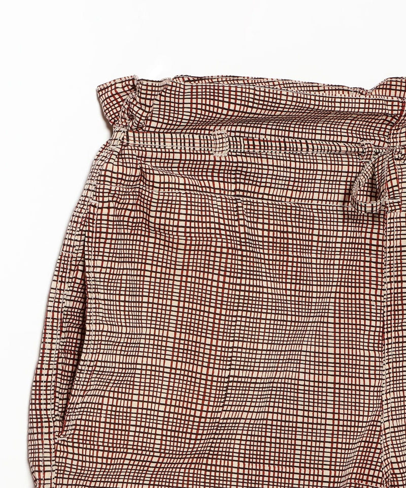 Weston Block Printed Fisherman Pant