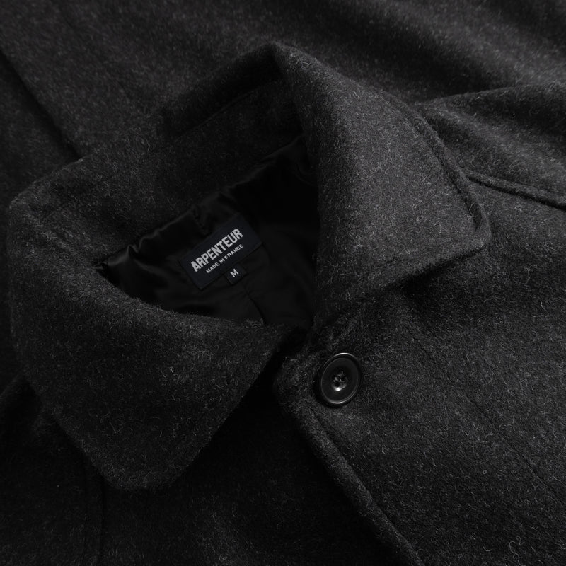 Wool Melton Utile Jacket