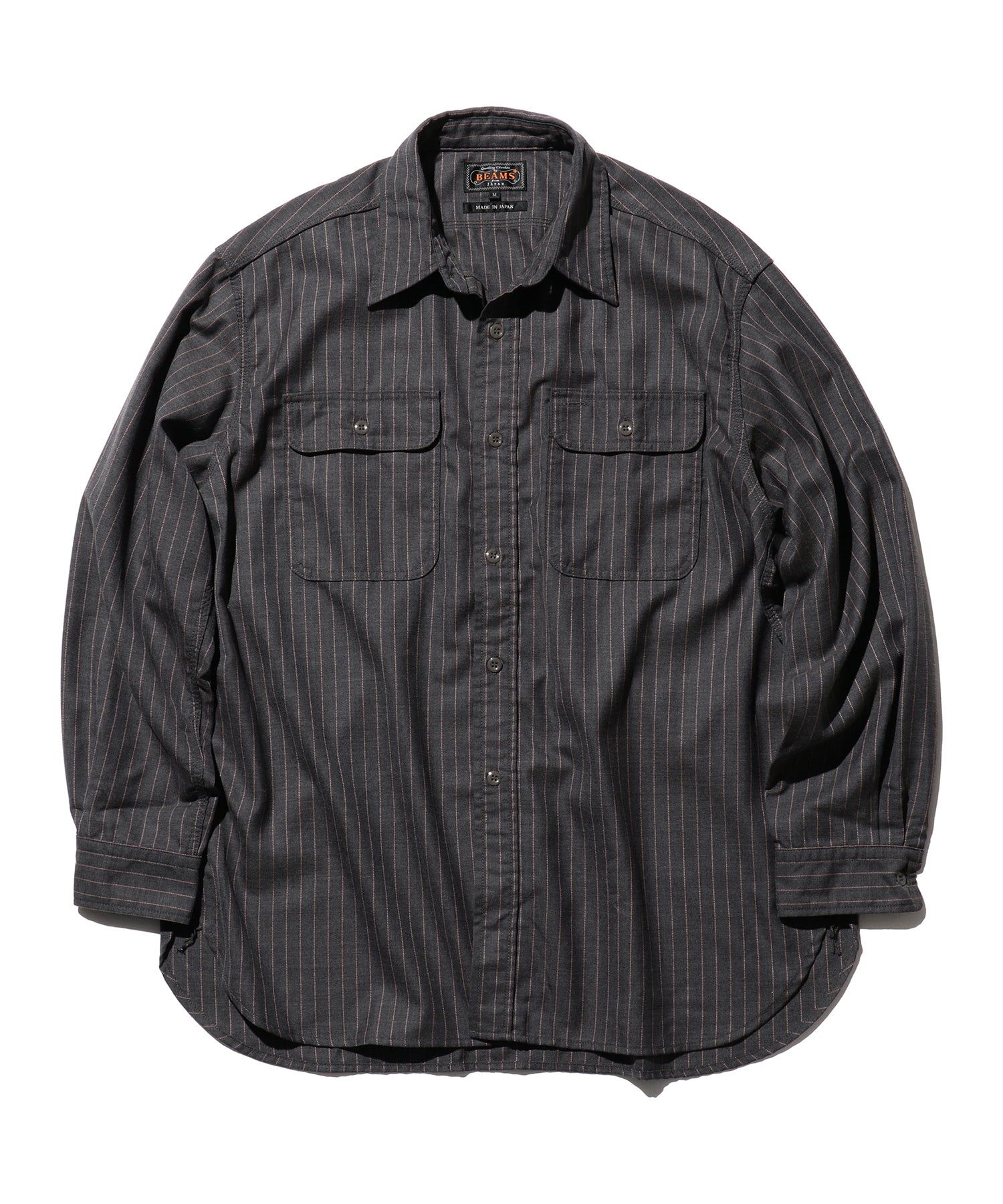 WORK Uniform Serge Pin Stripe Shirt