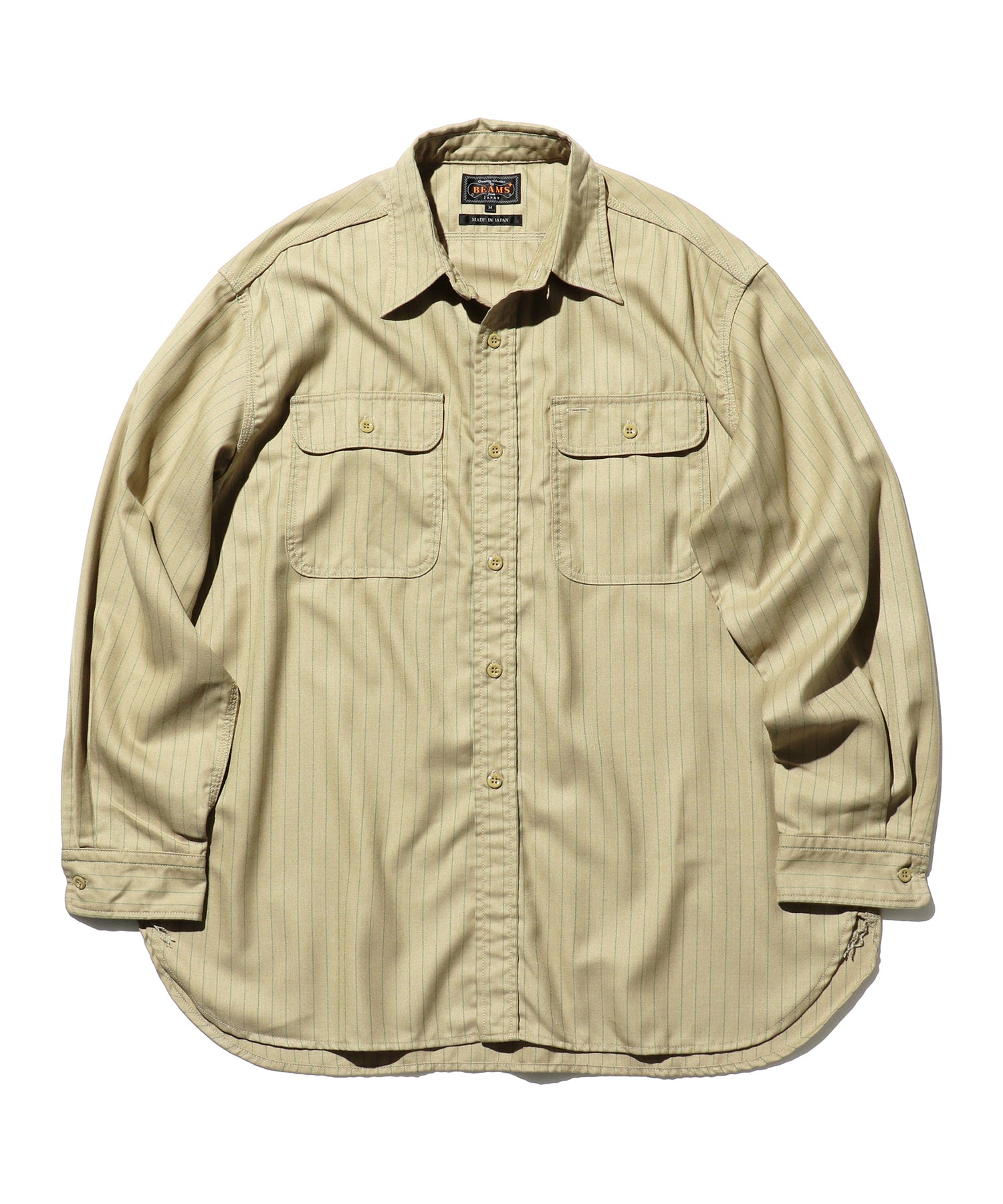 WORK Uniform Serge Pin Stripe Shirt