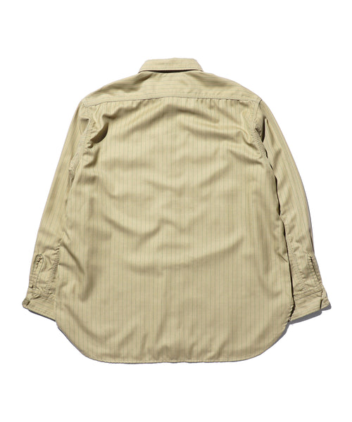 WORK Uniform Serge Pin Stripe Shirt