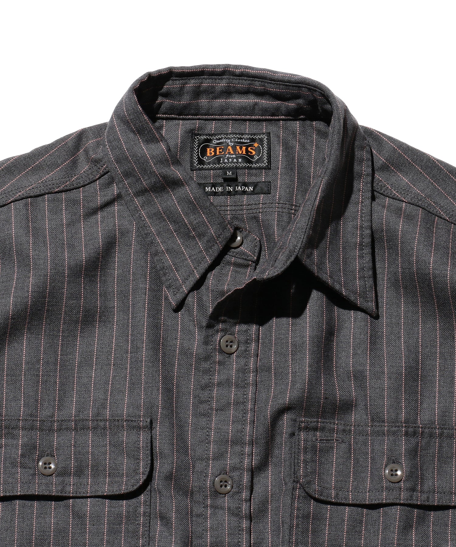 WORK Uniform Serge Pin Stripe Shirt