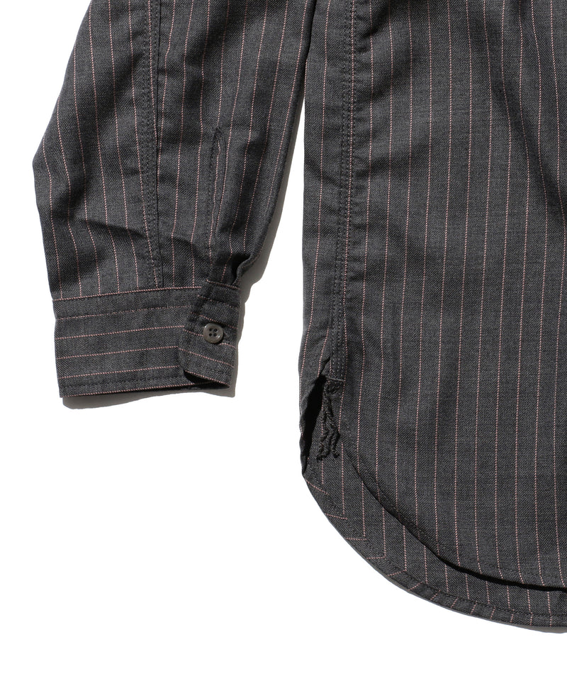 WORK Uniform Serge Pin Stripe Shirt