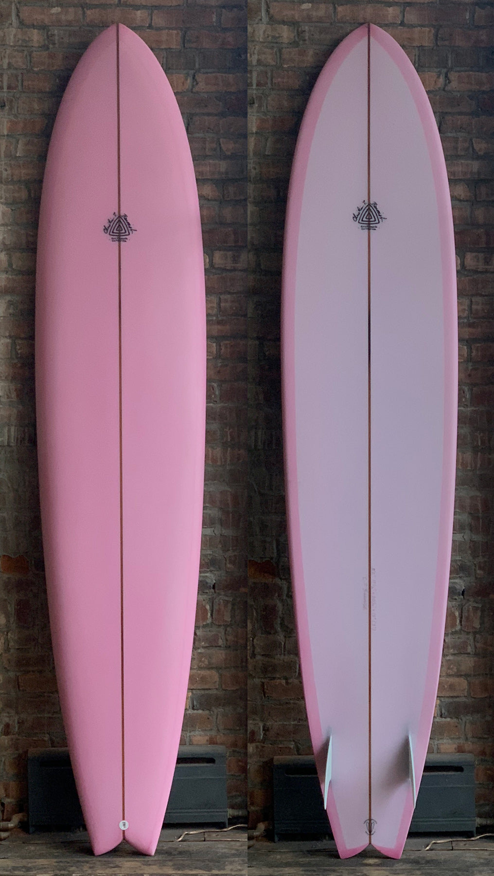 8'2" Swallow Tail Twin Fin