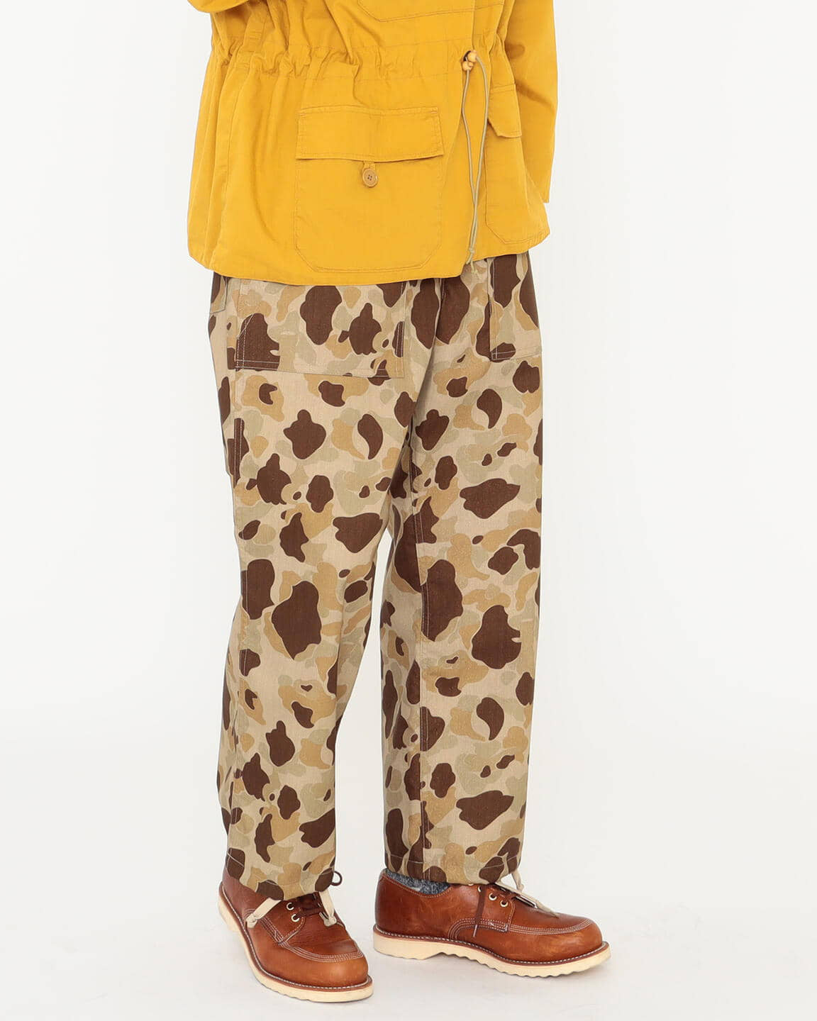 Camo Print Military Trouser
