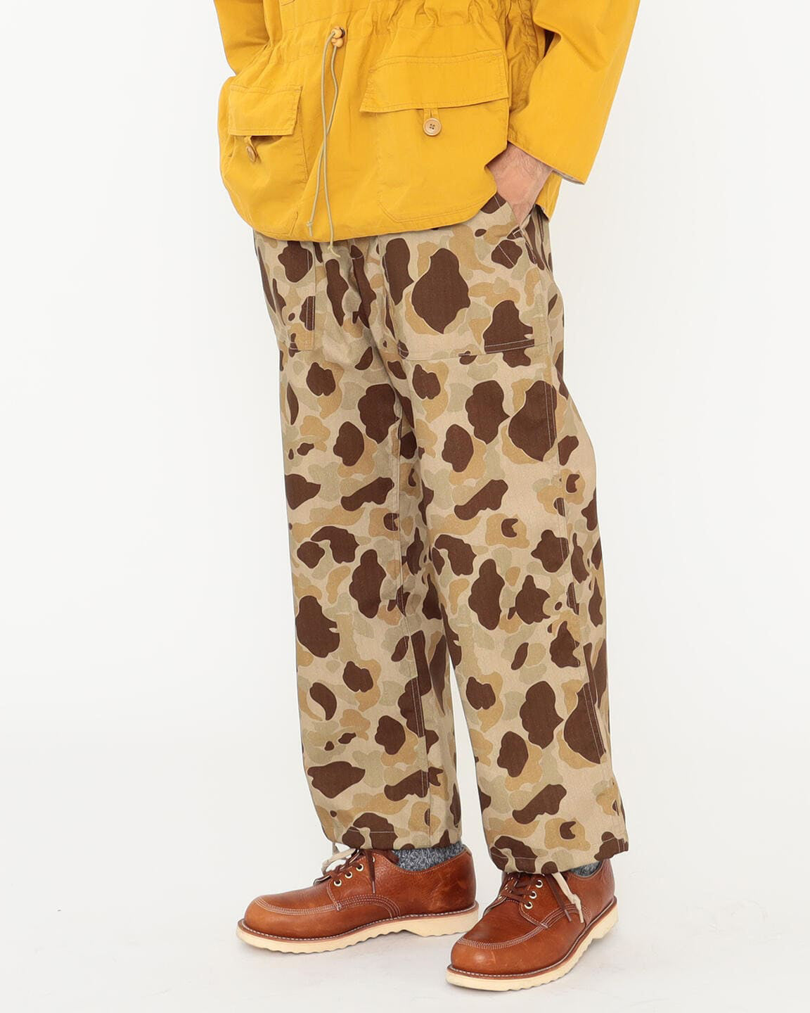 Camo Print Military Trouser