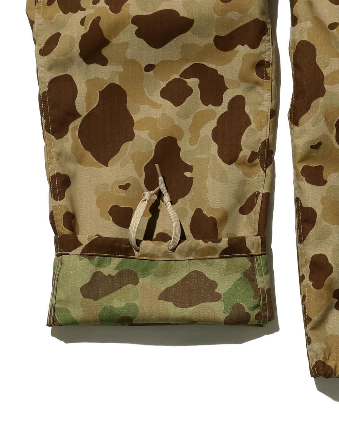 Camo Print Military Trouser