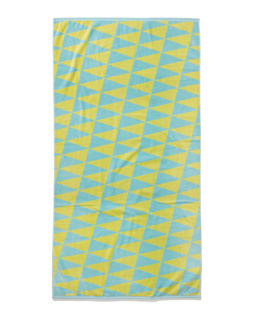 Checkerboard Pennant Beach Towel