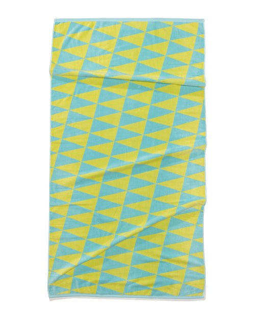 Checkerboard Pennant Beach Towel
